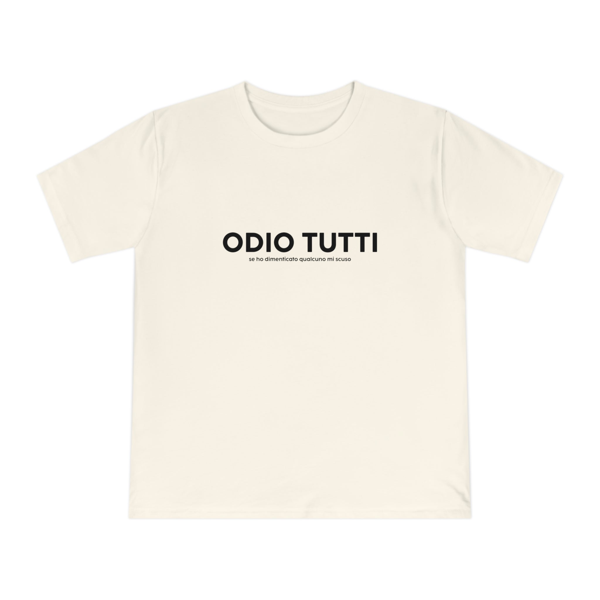 Odio tutti T-shirt | Text Graphic Tee