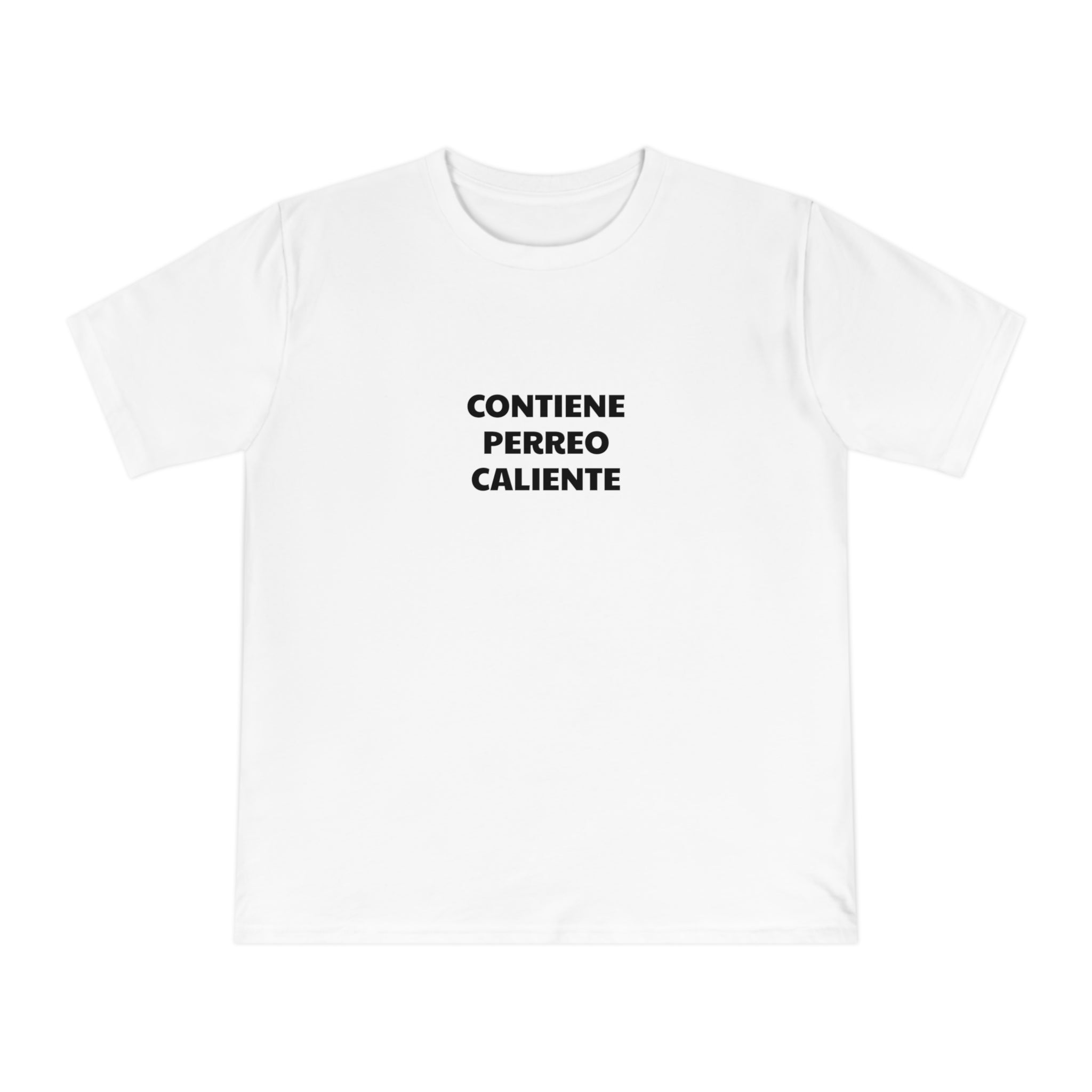 contiene perreo caliente T-shirt | Text Graphic Tee